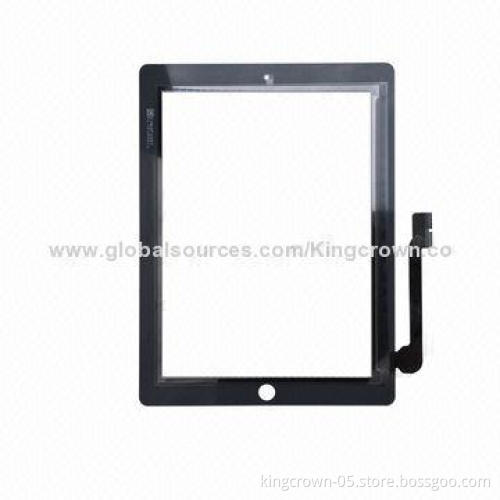 100% New good-quality touch screen digitizer for new iPad/iPad 3, replacement panel